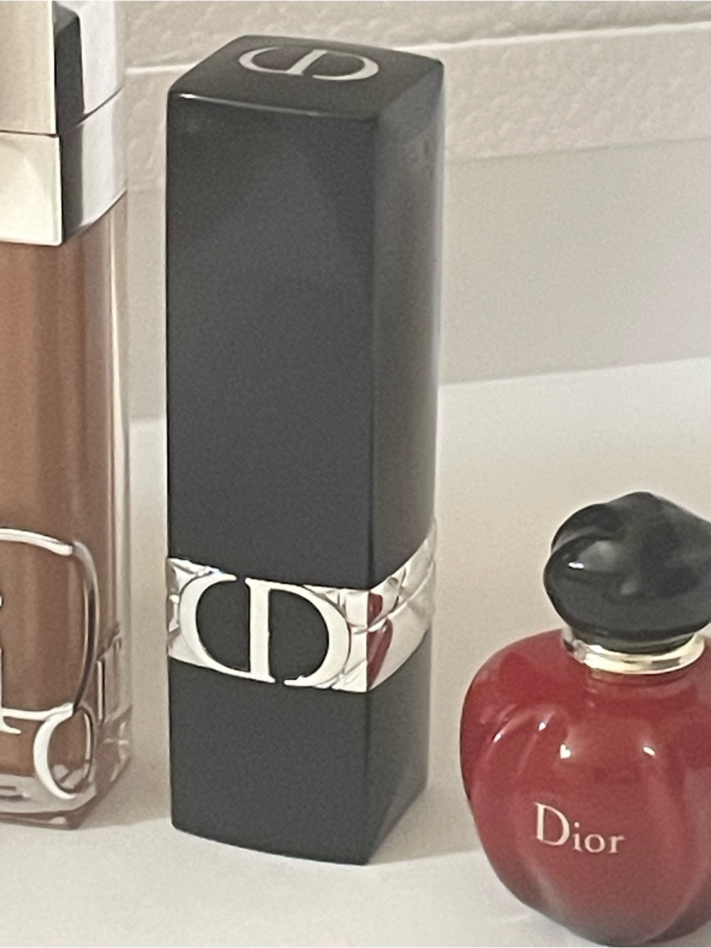 2026 Limited Ed Embroidery Pouch, Full SZ Gloss, Lipstick & Empty Bottle NIB - Picture 6 of 13